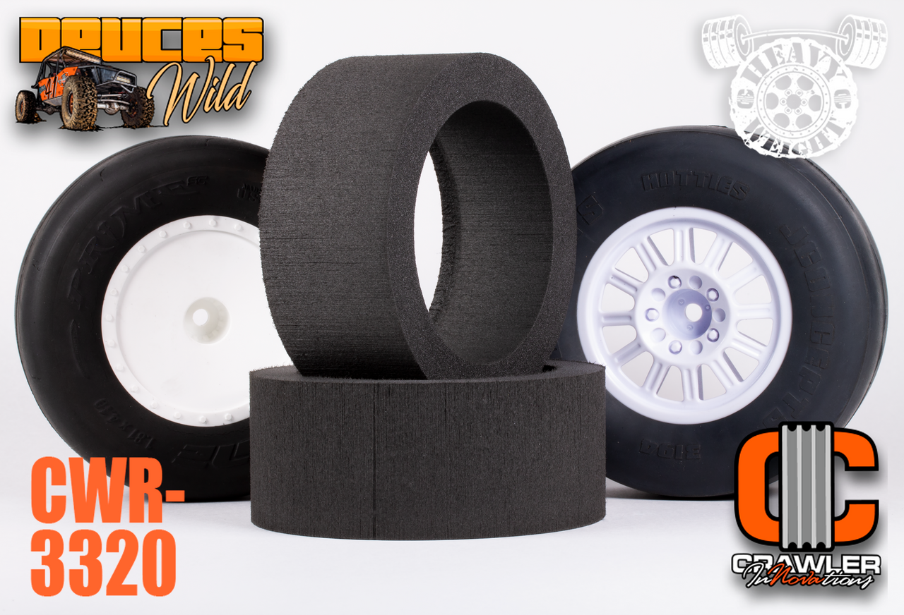 Gomme Pneumatici Posteriori Per Auto RC Drag Racing - 2 Pezzi, 45mm, 30 Shore DRAG, Marca Contact - Foto 6