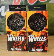 HPI 8 Spoke Wheel Black Chrome (83X56mm) P/N 3173 - New - Set of 4