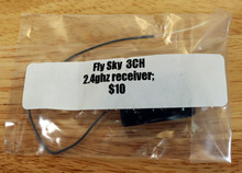 Fly Sky 3CH 2.4ghz receiver; FS-6R3E - used