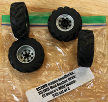 RC4WD 1:24 Bead Locks, Mud Basher Tires, CI DW Foam set (4) - Used