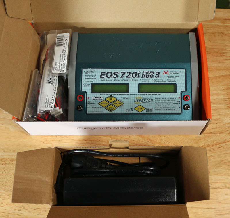 Hyperion EOS 720i Super DUO3 Charger and Power Supply - New