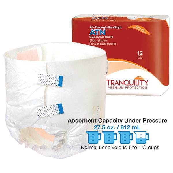 Tranquility ATN Disposable Briefs (All Sizes) Comfort Plus