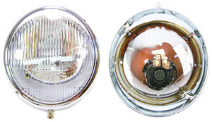 356 "Hella", NOS, German, Head Light Bucket Assembly