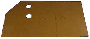 Door Panel Board, All 356, Die Cut Waxboard