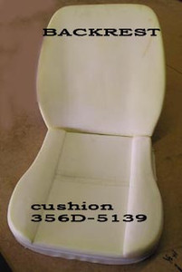 Foam Pad, 356B/C , 911 & 912,'s '64-'73 Seats, Front Backrest Cushion