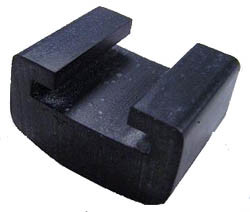 Porsche 356A & 356BT5 Jack Support Rubber Pad, New