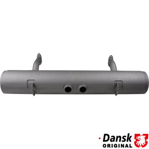 Exhaust Muffler, Porsche 356B, 356C, 912 '66-'70  4cyl, Dansk