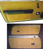 Porsche 914 Door Panel Kit, 914 '69-'76, Choose Color