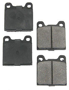 Porsche Disc Brake Pad, Front, Ceramic W/Shims, 911, 912, 914