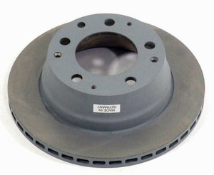 Porsche Disc Brake Rotor,  Ventilated, 'Pagid' Made In Germany, Rear, E-Coated, 911 '70-'80