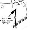 Seal, For The Door Leading Edge, 356A/B/C