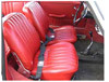 Seat Upholstery Kit, Front Seats, Leather, 356 Speedster