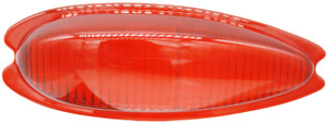 Tail Light Lens,Teardrop Red,Left,356A,356B,356C