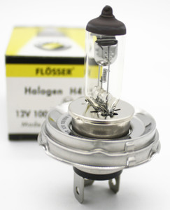 H4 Headlight Bulb,12 Volt- 100/90W,German,Porsche 356A, 356B, 356C 