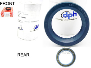 Oil Seal Kit, Front & Rear Axle, Elring & DPH, German, 356A & 356B 
