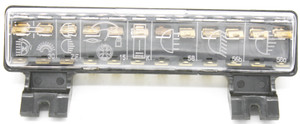 Porsche 914 Fuse Box Cover & Block Kit, Complete, '70-'76