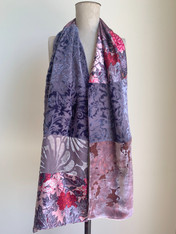Lilac Double Scarf