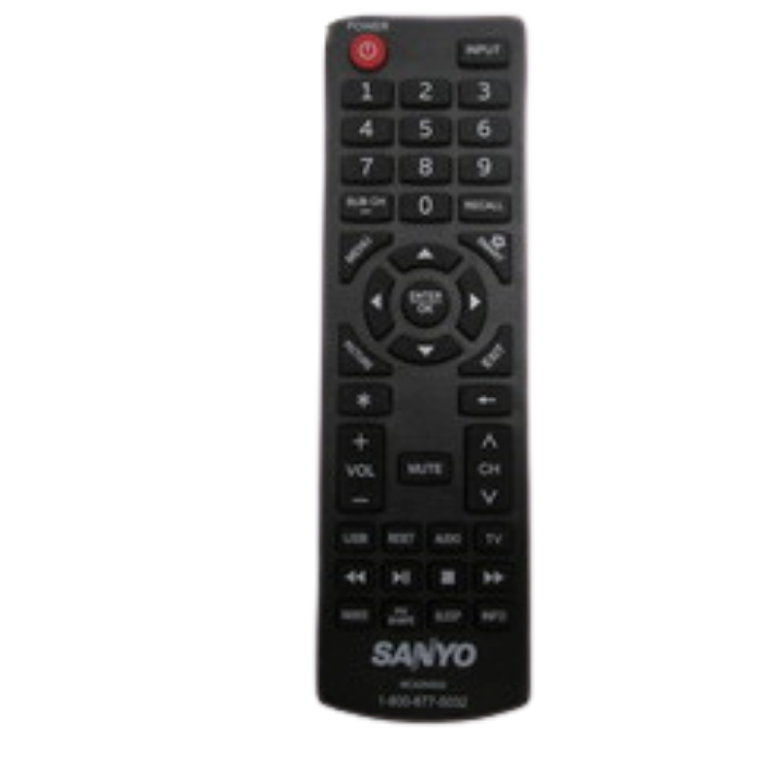 Sanyo DP24E14 TV Remote Control MC42NS00 ReplaceYourBase