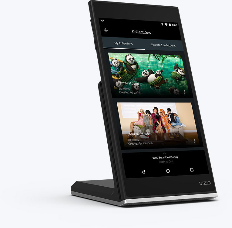 Vizio XR6M10 SmartCast Tablet Remote Integrated OctaCore Processor 8