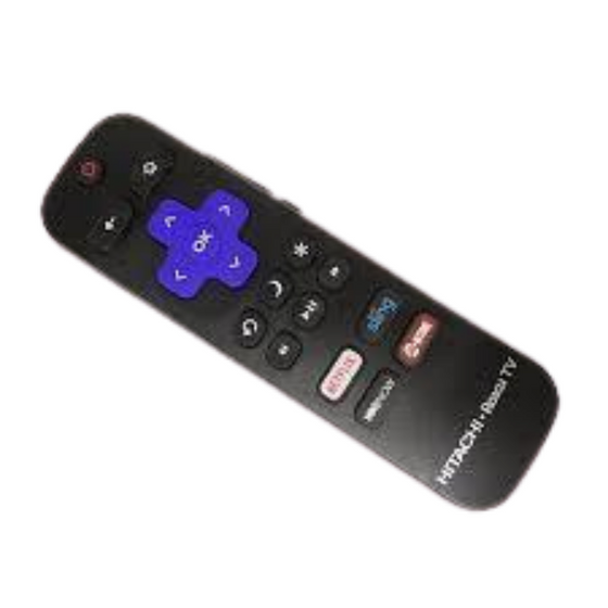 Hitachi Roku Remote Control 10101800 - ReplaceYourBase
