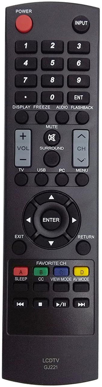Sharp Remote Control GJ221 - ReplaceYourBase
