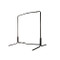 Black square pole double swing stand