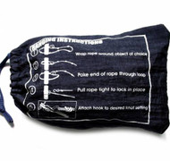 These handy hammock ropes pack up small.