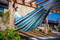 Sunbrella Soft Sided Double Hammock - Tropical Waters 