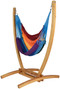 Rainbow Costa Rican Style Chair with Larch Stand