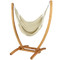 Ecru Costa Rican Style Swing Chair with stand