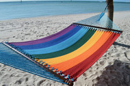 Deluxe Rainbow Costa Rican Style Family Size Hammock