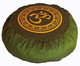 Boon Decor Meditation Cushion Buckwheat Zafu Pillow - Olive Green SEE SYMBOLS