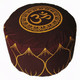 Boon Decor Meditation Cushion High Seat Zafu Pillow Om in the Heart of the Lotus 9 h SEE COLORS