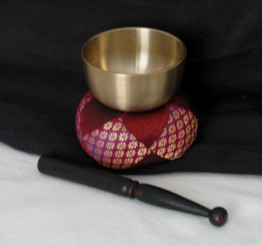 Boon Decor Singing Bowl Set - Spun Brass Rin Gong 2.7 dia SEE COLOR CHOICES