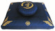 Boon Decor Meditation Cushion Set Buckwheat Zafu and Zabuton - Blue - SEE SYMBOL CHOICES