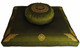 Boon Decor Meditation Cushion Set Buckwheat Zafu and Zabuton - Olive Green - SEE SYMBOLS