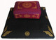 Boon Decor Meditation Cushion Set Rectangular Zafu and Zabuton Eternal Knot SEE COLORS