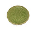 Boon Decor Celadon Tabletop Dinnerware Water Lily Leaf 6.5 Salad/Dessert Plate - Set of Two