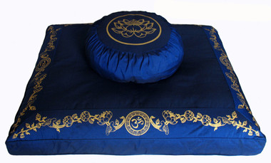 Boon Decor Meditation Cushion Set Zafu and Zabuton Sacred Symbols SEE CHOICES