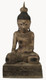 Boon Decor One of a Kind Carved Buddha - Bhumisarsha Mudra Gesture - Burmese Style