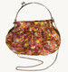 Boon Decor Handbag - Japanese Silk Kimono - Large Orange Floral Handbag
