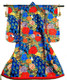 Boon Decor Japanese Wedding Kimono - Peony - Peacok