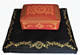 Boon Decor Meditation Cushion Set Rectangular Zafu Black Zabuton - Saffron SEE CHOICES