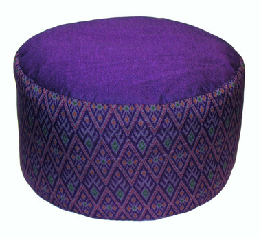 Boon Decor Meditation Cushion High Seat Buckwheat Kapok Fill Zafu 9 SEE COLORS