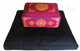 Boon Decor Meditation Cushion Set Rectangular Zafu and Zabuton Longevity SEE COLORS