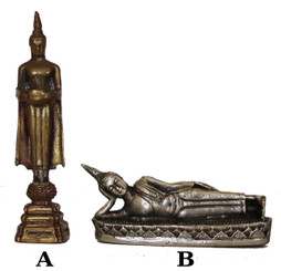Boon Decor Reclining Buddha 3.5 long Standing Buddha 4h