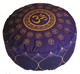 Boon Decor Meditation Cushion Zafu Pillow Om Universe Purple 14x7.5
