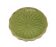 Boon Decor Celadon Tabletop Dinnerware - Water Lily Leaf - 7.5 Salad or Dessert Plate - Set of Two