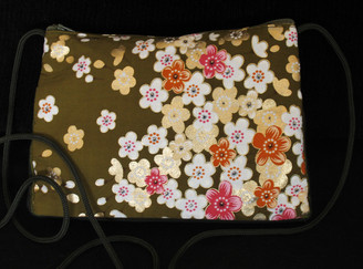Boon Decor Shoulder Bag - Japanese Kimono Silk Purse b