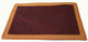Boon Decor Altar Mat - Solid Silk-Blend with Silk Jewel Brocade Trim SEE COLOR CHOICES